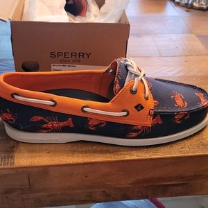 NEW Never Worn Sperry AO 2-Eye Prep Lobsters with box